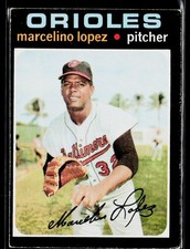 Marcelino Lopez 1971 Topps #137 Baltimore Orioles