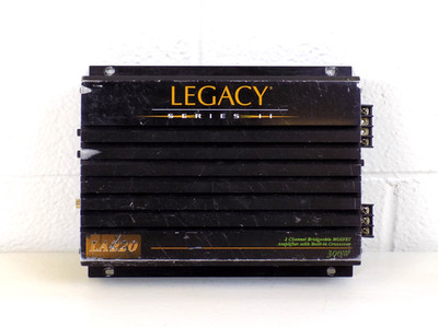 VINTAGE Legacy Series II 2 LA220 Channel Car Amp Audio 300W TESTED WORKING
