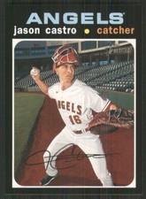 2020 Topps Heritage #627 Jason Castro Los Angeles Angels 49049