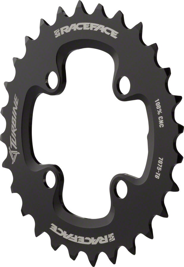 RaceFace Turbine 11-Speed Chainring 64mm BCD 24t Black 4690₽