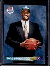 1992-93 Upper Deck Alonzo Mourning Rookie RC #2 Hornets