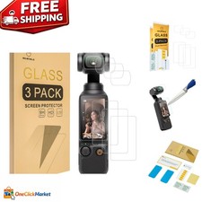 Japan-Made Tempered Glass Screen Protectors - 6PCS for DJI Osmo Pocket Series