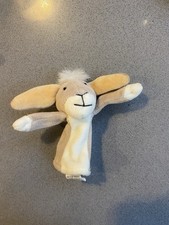 Jelly cat Rabbit Finger Puppet, Rare And Retired