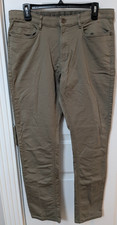 Men's English Laundry 5 Pocket Straight Fit Pant Dark Khaki/Brown 1826780 34x32