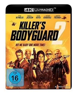 Killer's Bodyguard 2 (+ Blu-ray 2D) (Blu-ray) Ryan Reynolds (UK IMPORT)