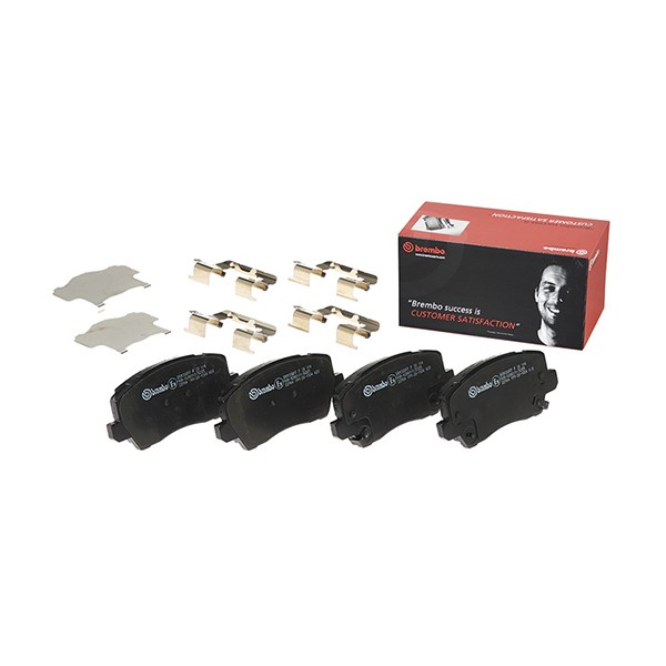 P 30 114 Disc Brake Brake Pad Set Front PRIME LINE Fits Kia Picanto 3 By Brembo