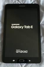 Samsung Galaxy Tab E SM-T377V Verizon 16GB 8in Android Tablet Black Wi-Fi