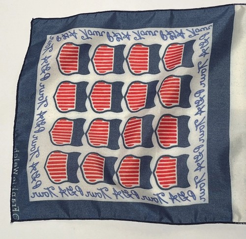 VTG 1977 PGA Tour FRANKIE WELCH Scarf Players Championship Sawgrass Tournament - Picture 11 of 21