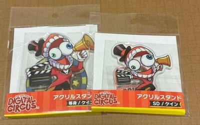 Amazing Digital Circus Movie Acrylic Stand Caine Set of 2 From Japan NEW