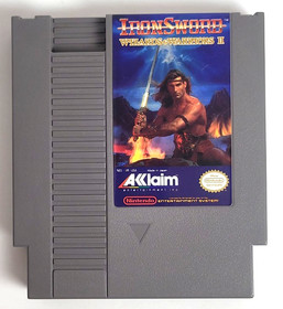 IronSword: Wizards & Warriors II (NES, 1989) CIB Completo | Testato | Acclamato