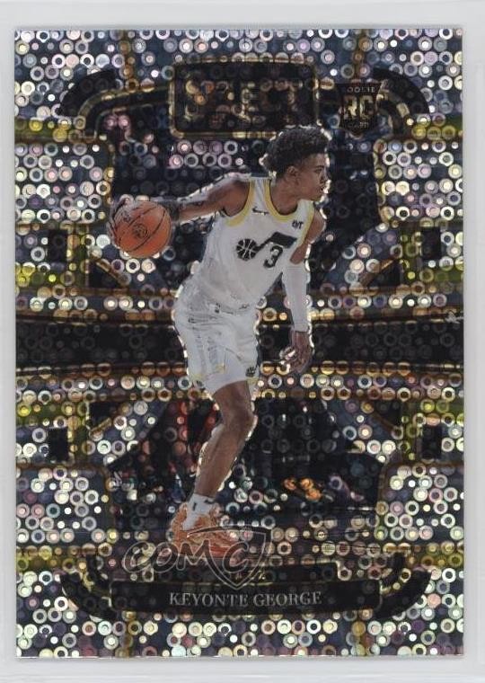 2023-24 Panini Select Concourse Disco Prizm Keyonte George #75 0rd2