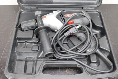 Craftsman 1/2 Inch Variable Speed Reversible Hammer Drill Case