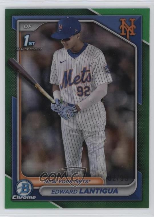 2024 Bowman Chrome Prospects Green Refractor /99 Edward Lantigua #BCP-246 4k8
