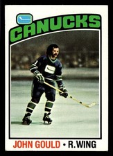 1976-77 Topps John Gould #85 - Vancouver Canucks - EX
