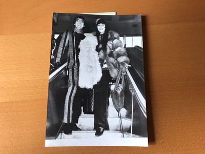 CHER und SONNY BONO (SONNY AND CHER) - ORIGINAL PRESSEFOTO 13x18cm