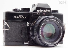 Minolta SRT 101 50mm f1.7 MC Rokkor-PF Used Test From Japan