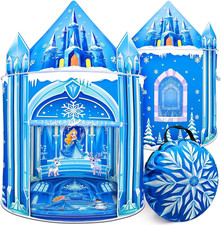 Princess Play Tent,Kids Toys for Girls,Ice Castle Kids Tent Indoor and Outdoor,