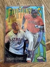 2025 Topps Chrome Yordan Alvarez Fortune 15 #F15-9 Houston Astros