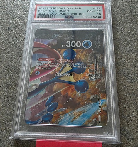 Greninja V-UNION graded PSA 10 for sale on eBay