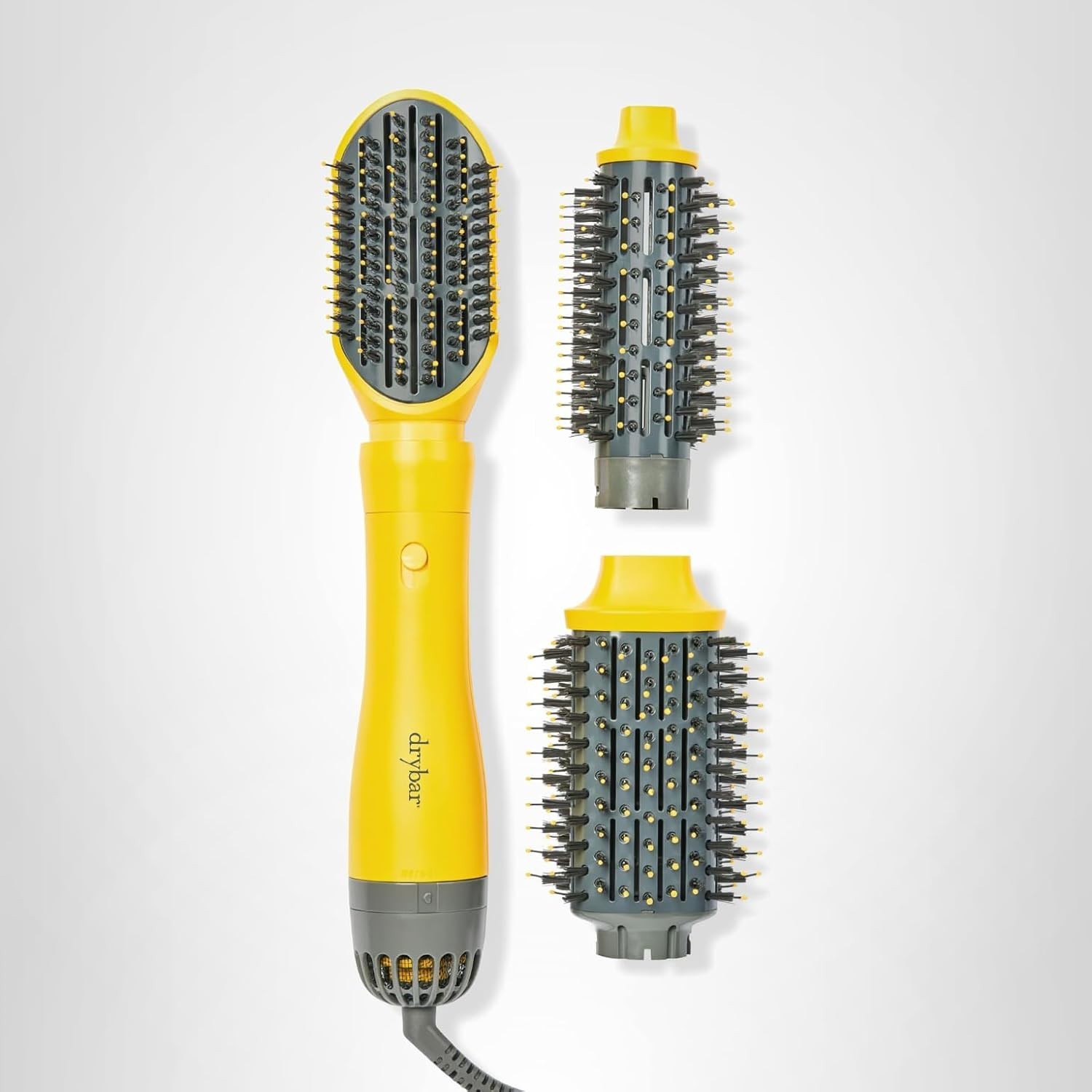 Compact 1100W Blow-Dryer with Volume Boost & Frizz Minimization | Yellow Design