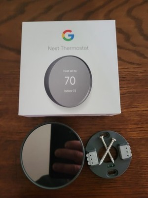 Google Nest Smart Thermostat, Charcoal 