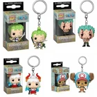 One Piece Zoro Yamato Chopper Funko Style Pocket Keychain Figure 4cm