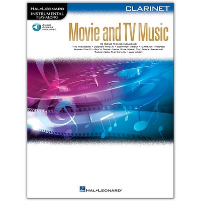 Movie and TV Music for Clarinet Instrumental PlayAlong BookAudio Online