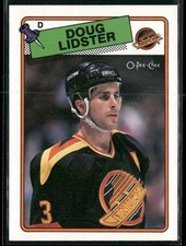 1988-89 O-Pee-Chee Doug Lidster #228 Vancouver Canucks