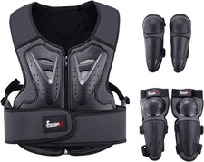Kids Motorcycle Protective Armor Dirt Bike Chest Gear Bike Armor Suit Xmas Gift
