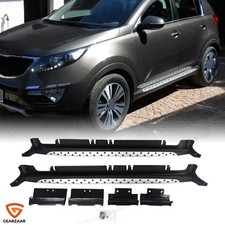 Trittbretter Schweller Für Kia Sportage SL MK3 2010-2015 Set Aluminium Silver