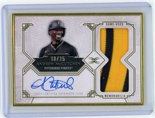 HL-P01 2025 Definitive Andrew McCutchen Framed Patch Auto /25 FAPC-AM