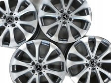 4x Alufelge 18 Zoll 8.0" 5x112 43ET Glanz Silber A2134011100 Mercedes-Benz W213 4x Alufelge 18 Zoll 8.0" 5x112 43ET Glanz Silber A2134011100 Mercedes-Benz W213