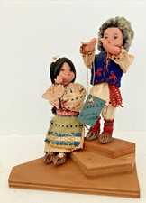 VTG 1960s Expo 1967 Russian Children Folk Figures dolls Made in USSR
