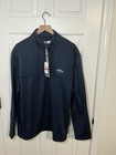 Callaway Mens Size XL 1/2 Zip Golf Shirt Optic-Shield UPF 50 Navy NWT $95 MSRP