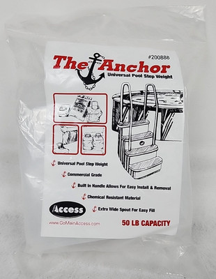 Main Access 200888 Universal Step Anchor 50lb Capacity 8''W x 5''H New