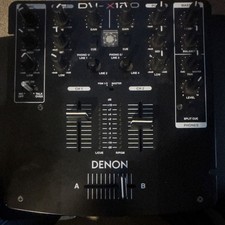 Denon DN-X120 2-Channel Tabletop DJ Mixer w/ Talkover, Split Cue, Reverse