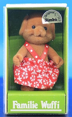 Simba Puppe Familie Wuffi - Girl Wuffi vintage mit OVP sehr guter Zustand