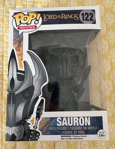 Funko POP! Movies Lord of the Rings Sauron #122 Vinyl Figure DAMAGED BOX