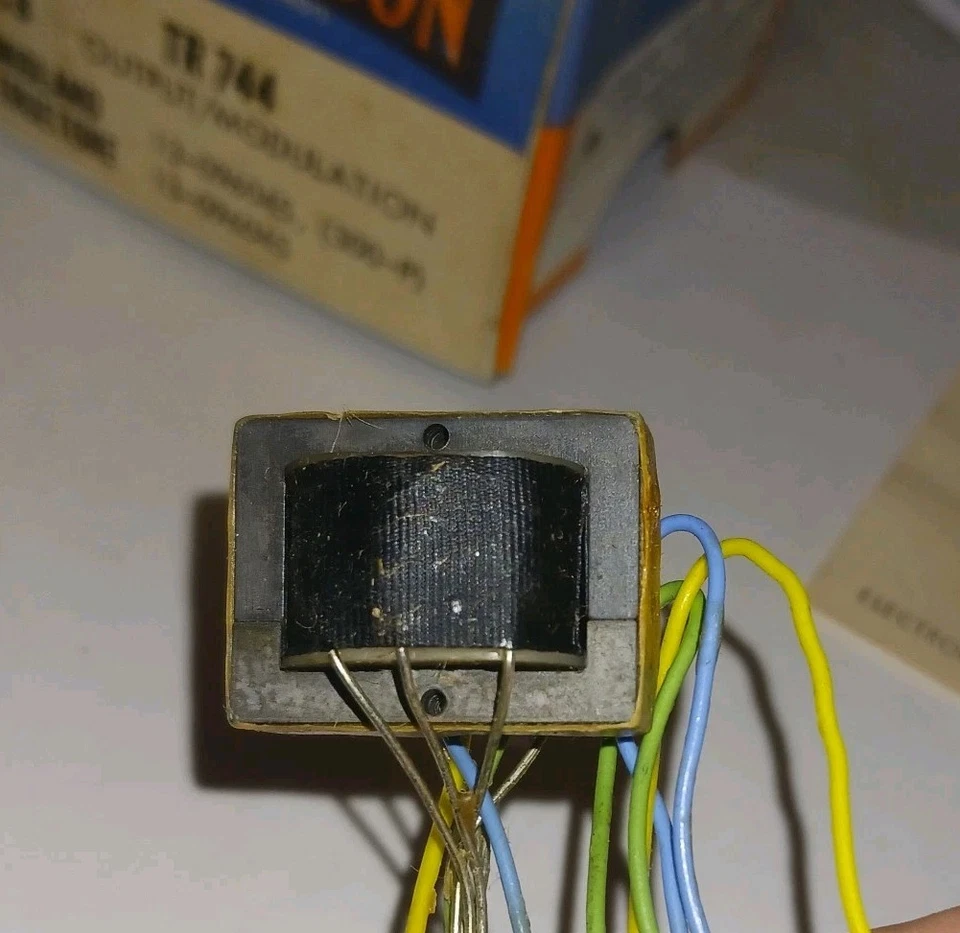 THORDARSON CB OUTPUT MODULATION TRANSFORMER TR744 IN BOX MIDLAND,TRUETONE - Image 2 of 4