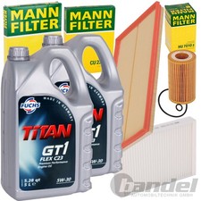 MANN FILTERSET INSPEKTIONSKIT+5W30 MOTORÖL für MERCEDES V KLASSE VITO W447 CDI D