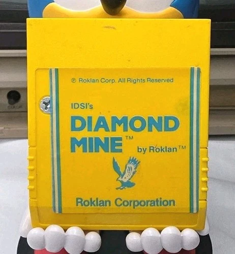 Rare! Vintage Diamond Mine by Roklan - Commodore 64 Cartridge Game! Tested!
