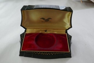Vintage Waltham Pocket Watch Box