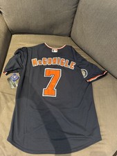 Camiseta deportiva alternativa Kevin McGonigle Detroit Tigers negra y naranja para hombre talla XL
