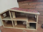 VINTAGE LARGE SWEDISH DOLLHOUSE-LUNDBY MODEL GOTHENBURG-LIGHT-70'