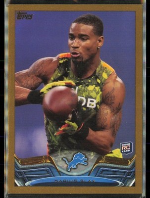 2013 Topps Darius Slay Gold #/2013 #378 Rookie