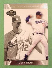 Jeff Kent 2007 Topps Co-Signers Base #92 M MLB Hall Of Fame Dodgers Giants