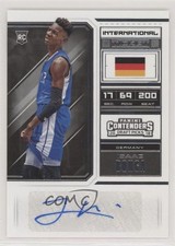 2018 Panini Contenders Draft Picks International Ticket Isaac Bonga Auto 0ad