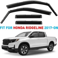 Rain Guards Vent Visors Shade for 2017-2025 Honda Ridgeline
