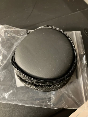 Hard Headphone Carrying Case Travel Bluetooth Earphones Data Lines Storage Bag -