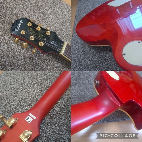Guitare électrique modèle Epiphone Les Paul Ultra Sunburst d'occasion du Japon - Photo 7/8